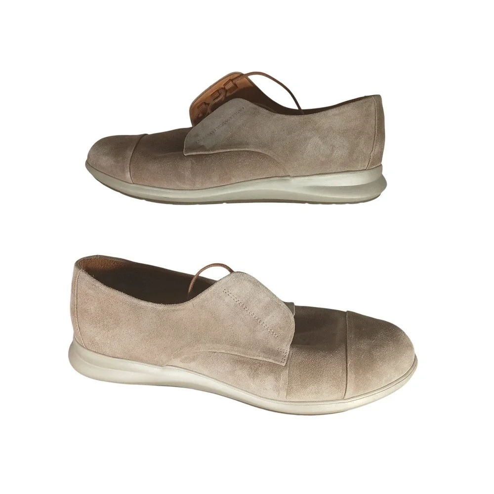 Samuel Hubbard Plain Toe Suede‎ Oxford Shoes Mens US 9 EU 40 UK 7 Tan Comfort